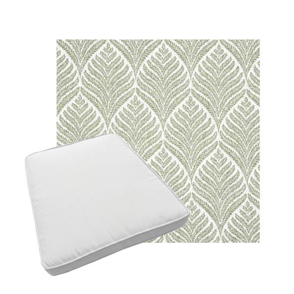 Custom outdoor patio furniture cushions from Cascadia Outdoor Cushions in Sunbrella Fabrics