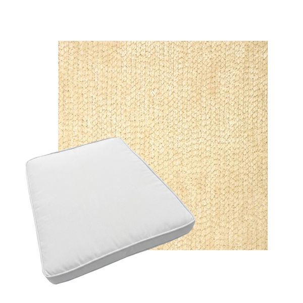 Custom outdoor patio furniture cushions from Cascadia Outdoor Cushions in Sunbrella Fabrics