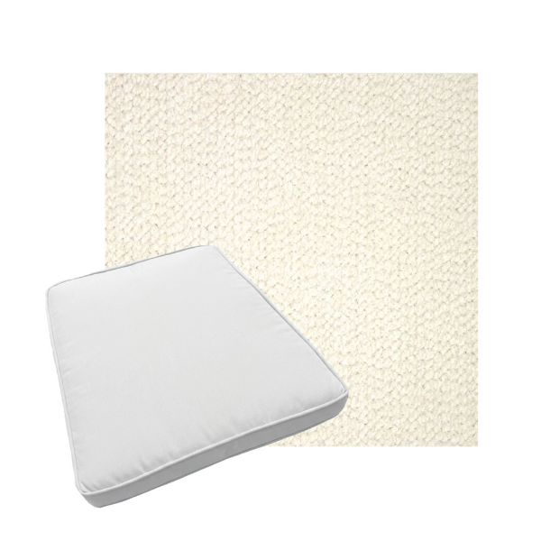 Custom outdoor patio furniture cushions from Cascadia Outdoor Cushions in Sunbrella Fabrics