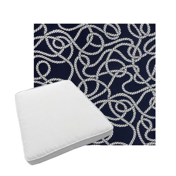 Custom outdoor patio furniture cushions from Cascadia Outdoor Cushions in Sunbrella Fabrics