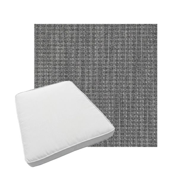 Custom outdoor patio furniture cushions from Cascadia Outdoor Cushions in Sunbrella Fabrics