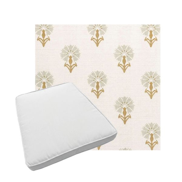 Custom outdoor patio furniture cushions from Cascadia Outdoor Cushions in Sunbrella Fabrics