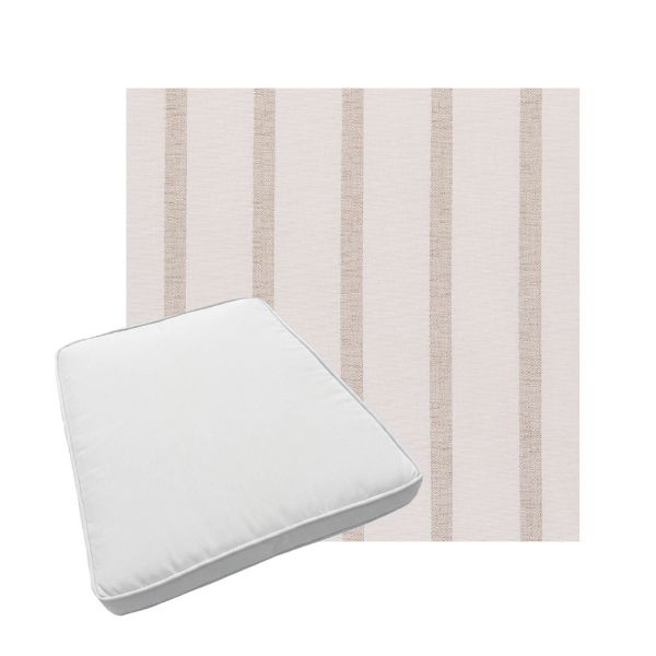 Custom outdoor patio furniture cushions from Cascadia Outdoor Cushions in Sunbrella Fabrics