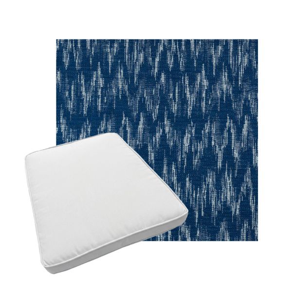 Custom outdoor patio furniture cushions from Cascadia Outdoor Cushions in Sunbrella Fabrics