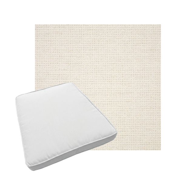 Custom outdoor patio furniture cushions from Cascadia Outdoor Cushions in Sunbrella Fabrics