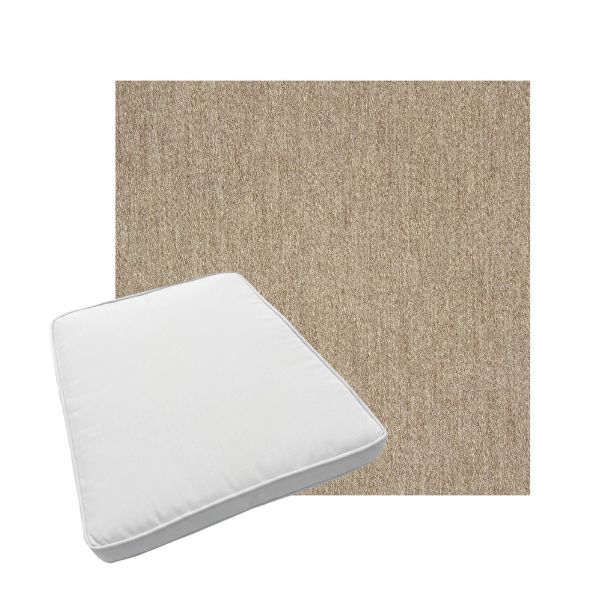 Custom outdoor patio furniture cushions from Cascadia Outdoor Cushions in Sunbrella Fabrics