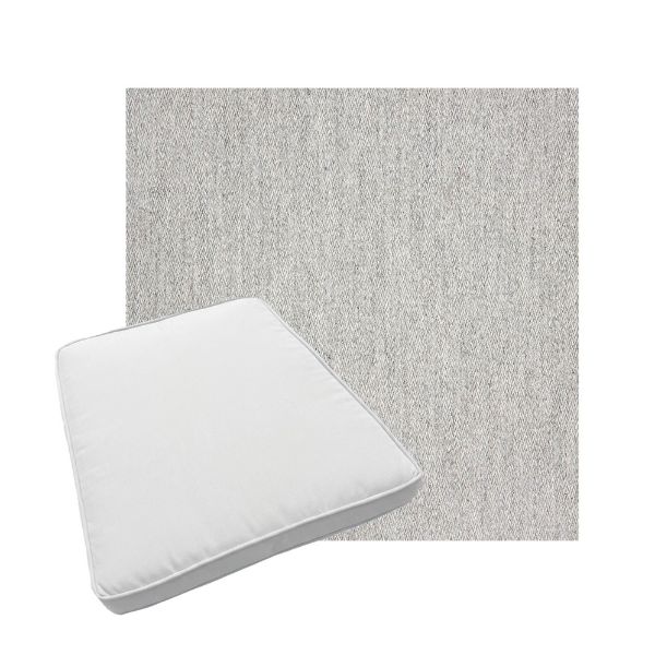 Custom outdoor patio furniture cushions from Cascadia Outdoor Cushions in Sunbrella Fabrics