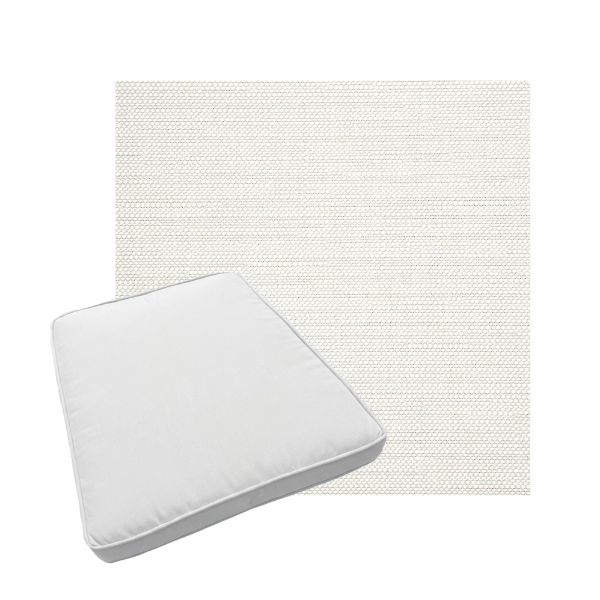 Custom outdoor patio furniture cushions from Cascadia Outdoor Cushions in Sunbrella Fabrics