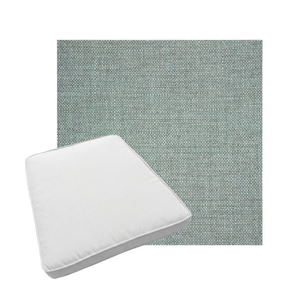 Custom outdoor patio furniture cushions from Cascadia Outdoor Cushions in Sunbrella Fabrics