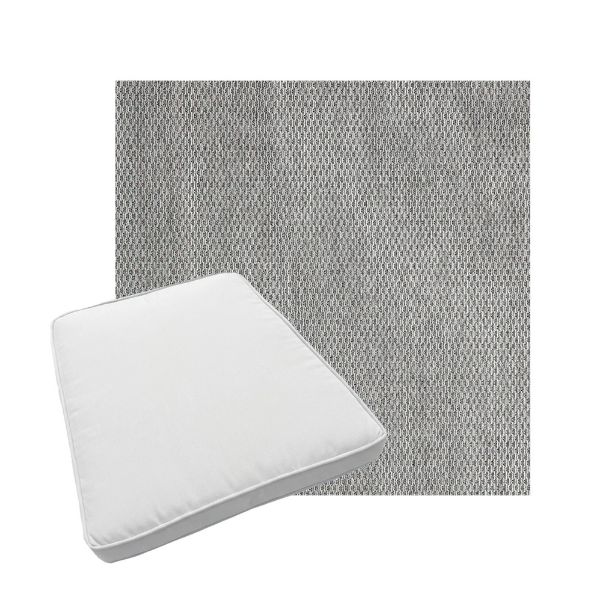 Custom outdoor patio furniture cushions from Cascadia Outdoor Cushions in Sunbrella Fabrics