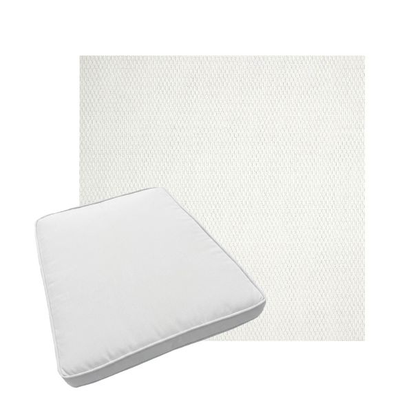 Custom outdoor patio furniture cushions from Cascadia Outdoor Cushions in Sunbrella Fabrics