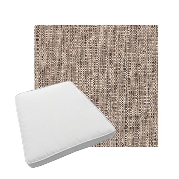 Custom outdoor patio furniture cushions from Cascadia Outdoor Cushions in Sunbrella Fabrics