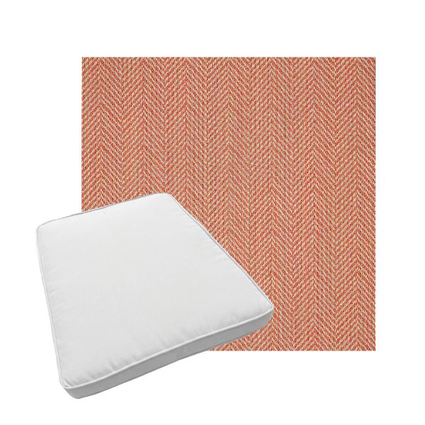 Custom outdoor patio furniture cushions from Cascadia Outdoor Cushions in Sunbrella Fabrics