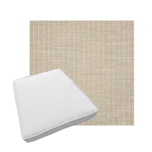 Custom outdoor patio furniture cushions from Cascadia Outdoor Cushions in Sunbrella Fabrics