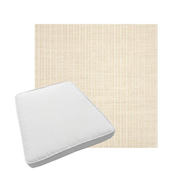 Custom outdoor patio furniture cushions from Cascadia Outdoor Cushions in Sunbrella Fabrics