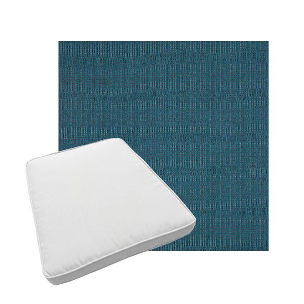 Custom outdoor patio furniture cushions from Cascadia Outdoor Cushions in Sunbrella Fabrics