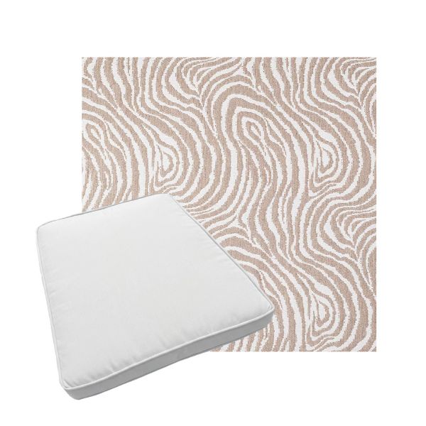 Custom outdoor patio furniture cushions from Cascadia Outdoor Cushions in Sunbrella Fabrics