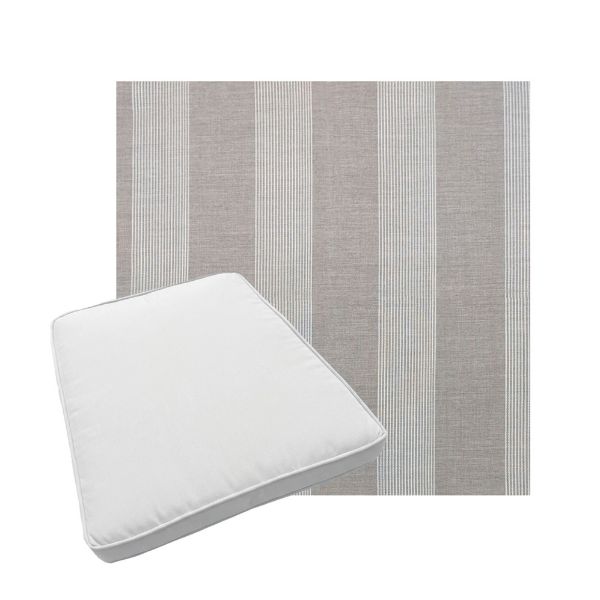 Custom outdoor patio furniture cushions from Cascadia Outdoor Cushions in Sunbrella Fabrics