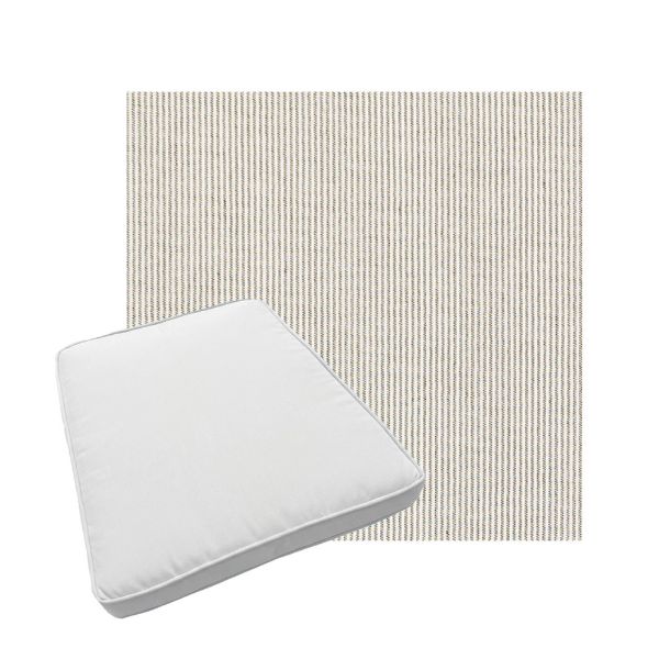 Custom outdoor patio furniture cushions from Cascadia Outdoor Cushions in Sunbrella Fabrics