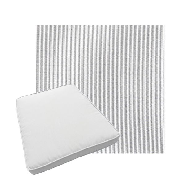 Custom outdoor patio furniture cushions from Cascadia Outdoor Cushions in Sunbrella Fabrics