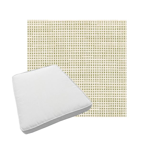 Custom outdoor patio furniture cushions from Cascadia Outdoor Cushions in Sunbrella Fabrics