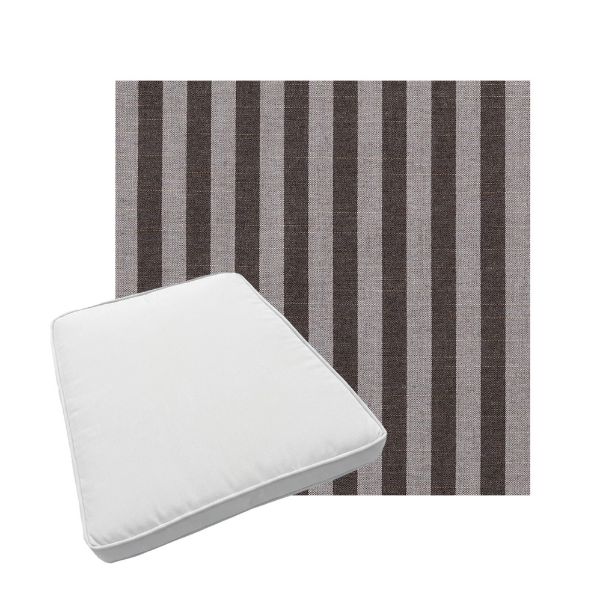 Custom outdoor patio furniture cushions from Cascadia Outdoor Cushions in Sunbrella Fabrics