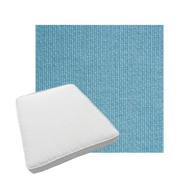 Custom outdoor patio furniture cushions from Cascadia Outdoor Cushions in Sunbrella Fabrics