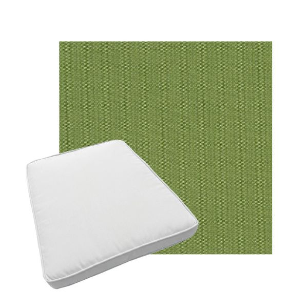 Custom outdoor patio furniture cushions from Cascadia Outdoor Cushions in Sunbrella Fabrics