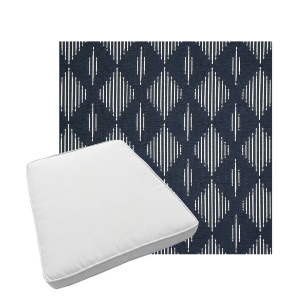 Custom outdoor patio furniture cushions from Cascadia Outdoor Cushions in Sunbrella Fabrics