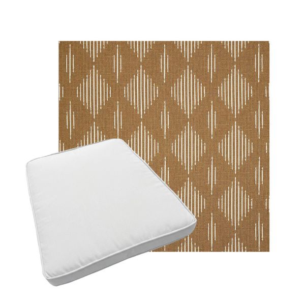 Custom outdoor patio furniture cushions from Cascadia Outdoor Cushions in Sunbrella Fabrics