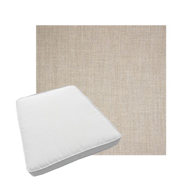 Custom outdoor patio furniture cushions from Cascadia Outdoor Cushions in Sunbrella Fabrics