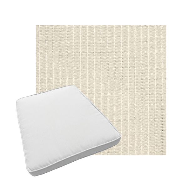 Custom outdoor patio furniture cushions from Cascadia Outdoor Cushions in Sunbrella Fabrics