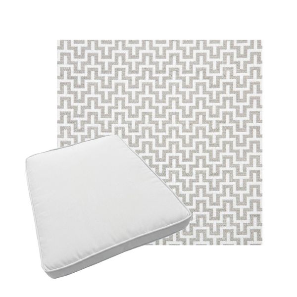 Custom outdoor patio furniture cushions from Cascadia Outdoor Cushions in Sunbrella Fabrics