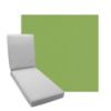 Boxed Chaise Lounge Cushion in Sunbrella Fabric by Cascadia Outdoor Cushions