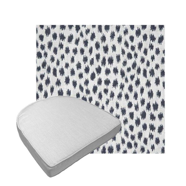 Custom outdoor contoured seat cushions from Cascadia Outdoor Cushions in Sunbrella Fabrics