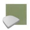 Custom outdoor contoured seat cushions from Cascadia Outdoor Cushions in Sunbrella Fabrics