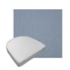 Custom outdoor contoured seat cushions from Cascadia Outdoor Cushions in Sunbrella Fabrics
