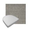 Custom outdoor contoured seat cushions from Cascadia Outdoor Cushions in Sunbrella Fabrics