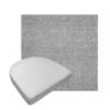Custom outdoor contoured seat cushions from Cascadia Outdoor Cushions in Sunbrella Fabrics