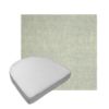 Custom outdoor contoured seat cushions from Cascadia Outdoor Cushions in Sunbrella Fabrics