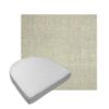 Custom outdoor contoured seat cushions from Cascadia Outdoor Cushions in Sunbrella Fabrics