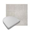 Custom outdoor contoured seat cushions from Cascadia Outdoor Cushions in Sunbrella Fabrics