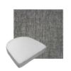 Custom outdoor contoured seat cushions from Cascadia Outdoor Cushions in Sunbrella Fabrics