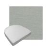 Custom outdoor contoured seat cushions from Cascadia Outdoor Cushions in Sunbrella Fabrics