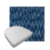 Custom outdoor contoured seat cushions from Cascadia Outdoor Cushions in Sunbrella Fabrics