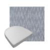 Custom outdoor contoured seat cushions from Cascadia Outdoor Cushions in Sunbrella Fabrics