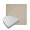 Custom outdoor contoured seat cushions from Cascadia Outdoor Cushions in Sunbrella Fabrics