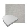 Custom outdoor contoured seat cushions from Cascadia Outdoor Cushions in Sunbrella Fabrics