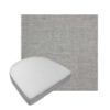 Custom outdoor contoured seat cushions from Cascadia Outdoor Cushions in Sunbrella Fabrics