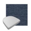 Custom outdoor contoured seat cushions from Cascadia Outdoor Cushions in Sunbrella Fabrics
